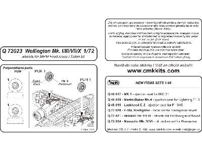 Wellington Mk.I/III/VII/X wheels (MPM) - image 2