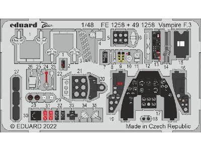 Vampire F.3 1/48 - AIRFIX - image 1