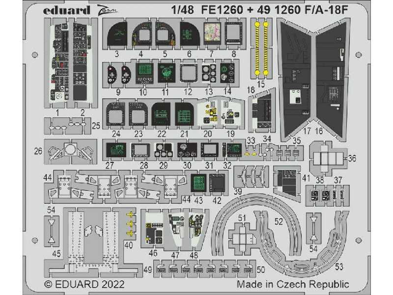 F/ A-18F 1/48 - HOBBY BOSS - image 1