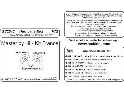 Mk.I Wheels for Hasegawa/Revell/Airfix/Heller (master by Hi-Kit) - image 2