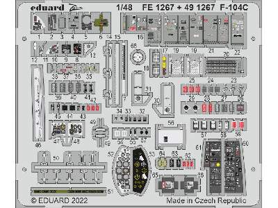 F-104C 1/48 - KINETIC MODEL - image 1