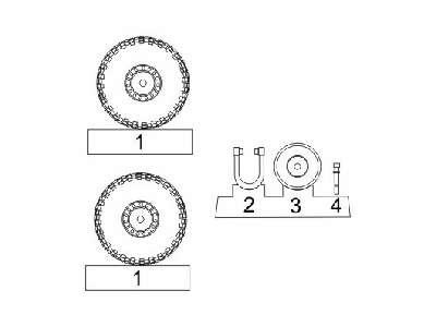 Lancaster Mk.I/III Wheels (Rev-Has) - image 1