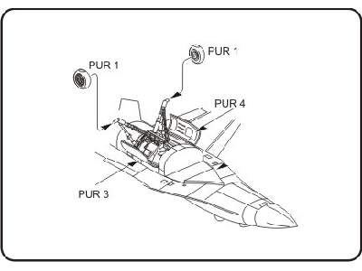 F-16 Lightweight undercarriage (Aca) - image 1