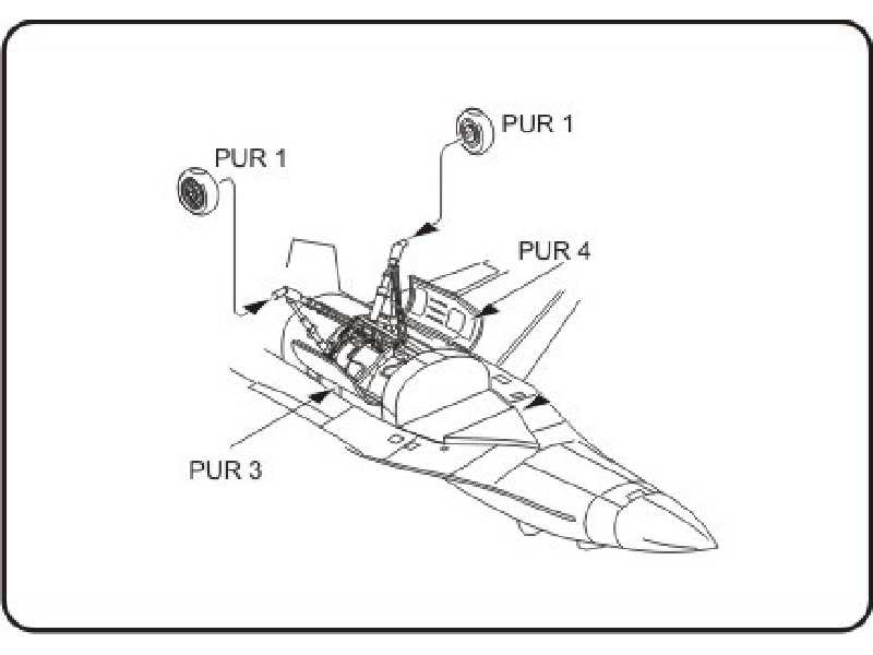 F-16 Lightweight undercarriage (Aca) - image 1