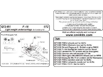 F-16 Lightweight undercarriage (Aca) - image 2