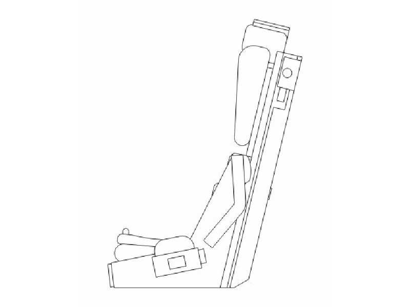 Canberra PR Mk.9  Ejection seat 1/ 72 for Airfix kit - image 1