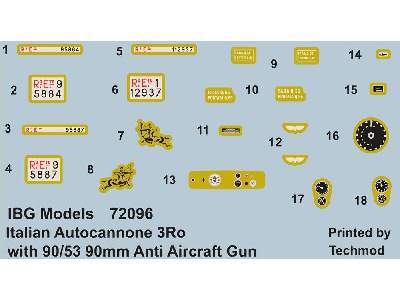 Italian Autocannone 3Ro with 90/53 90mm Anti-Aircraft Gun - image 28