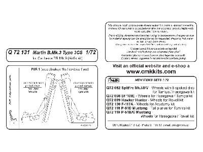 Canberra PR Mk.9  Ejection seat 1/ 72 for Airfix kit - image 2