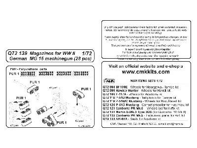 MG 15 Magazines for WW II German Guns (28 pcs) - image 2