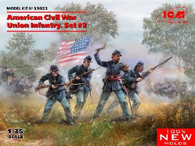 American Civil War Union Infantry. Set #2 - image 1