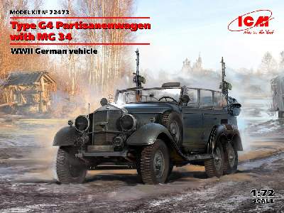 Type G4 Partisanenwagen With Mg 34 WWII German Vehicle - image 1