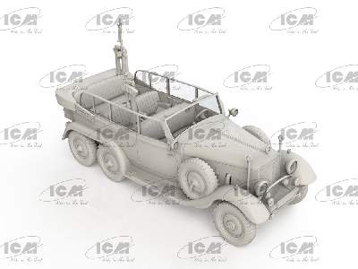 Type G4 Partisanenwagen With Mg 34 WWII German Vehicle - image 2