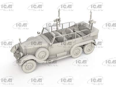 Type G4 Partisanenwagen With Mg 34 WWII German Vehicle - image 3