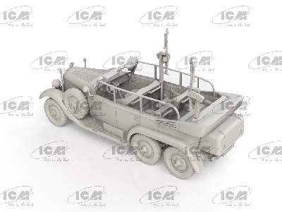 Type G4 Partisanenwagen With Mg 34 WWII German Vehicle - image 4