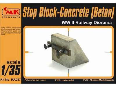Stop Block-Concrete (Beton) - image 1