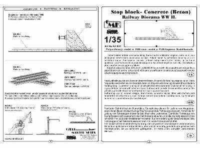Stop Block-Concrete (Beton) - image 2