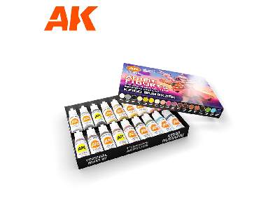 Ak 11765 Signature Set - Keigo Murakami Personal Mixes - Anime Figures Paint Set - image 2