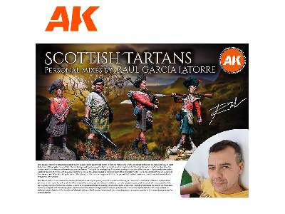 Ak 11766 Signature Set - Raúl García Latorre - Scottish Tartans Paint Set - image 3