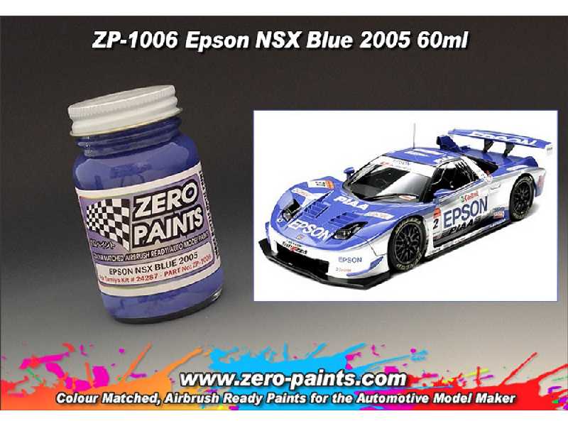 1006 - Epson Nsx Blue 2005 Paint - image 1