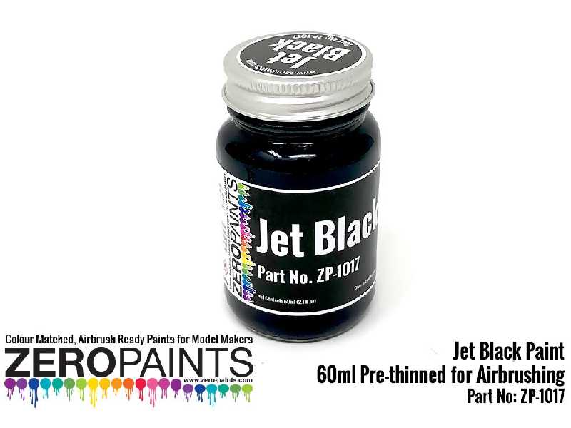 1017 Jet Black (Solid) Paint - image 1