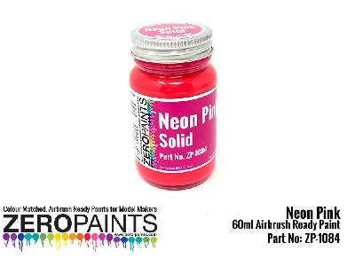 1084 Neon Pink Paint - Solid - image 1