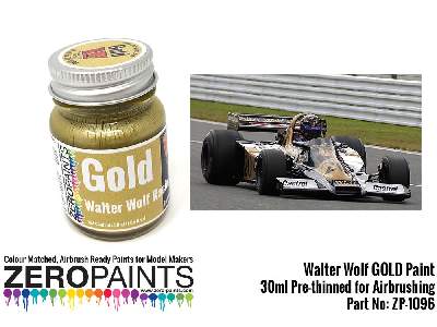 1096 Walter Wolf Gold Paint - image 1