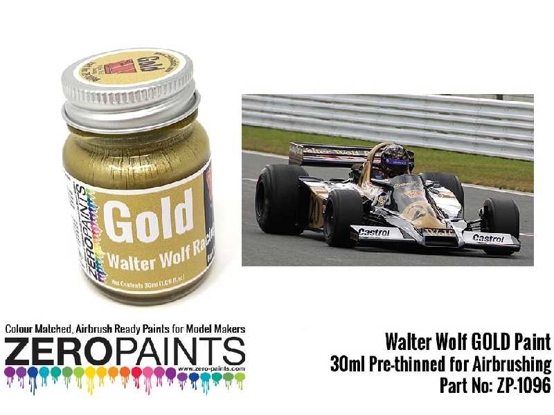 1096 Walter Wolf Gold Paint - image 1