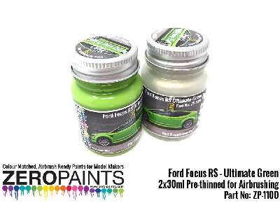 1100 - Ford Focus Rs Ultimate Green Paint - image 3