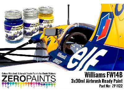 1122 - Williams Fw14b Paint Set - image 1