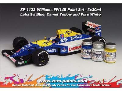 1122 - Williams Fw14b Paint Set - image 3