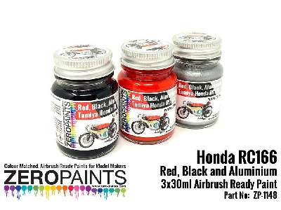 1143 - Honda Rc166 Paint Set - image 1