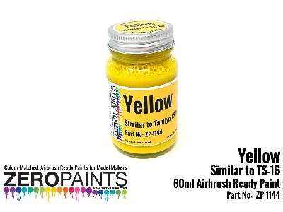 1144 - Yellow Paint (Similar To Ts16) - image 1