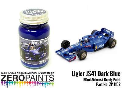 1152 - Ligier Js41 Dark Blue Paint - image 1