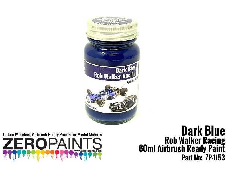 1153 - Rob Walker Racing Dark Blue Paint - image 1