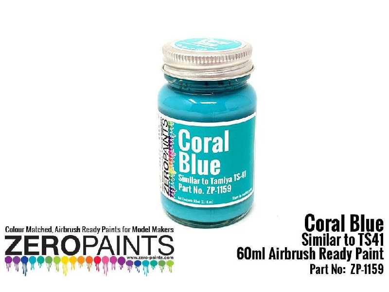 1159 - Coral Blue Paint (Similar To Ts41) - image 1