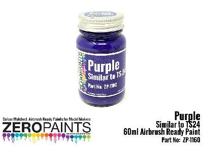 1160 - Purple Paint (Similar To Ts24) - image 1