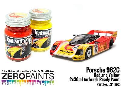 1162 - Porsche 962c Shell Paint Set - image 1