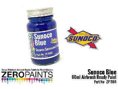 1164 - Sunoco Blue Paint - image 1