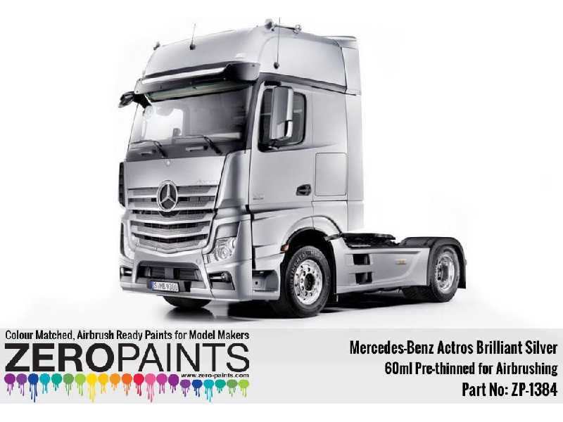 1384 Mercedes-benz Actros Brilliant Silver - image 1