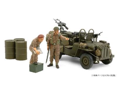 British SAS Commando Vehicle 1944 (w/2 Figures) - image 1