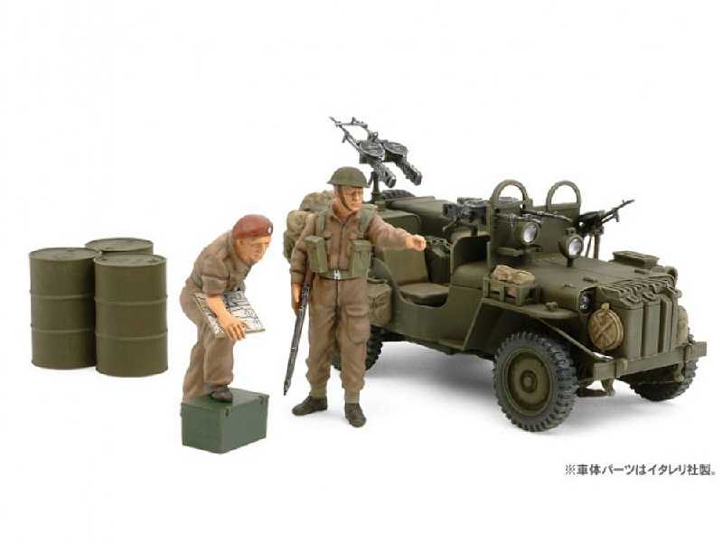 British SAS Commando Vehicle 1944 (w/2 Figures) - image 1