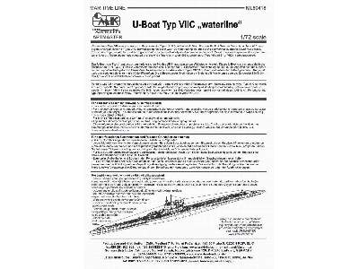 U-boot Typ VII C waterline - image 2