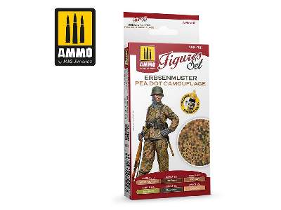 A.Mig 7042 Erbsenmuster Pea Dot Camouflage Figures Set - image 1