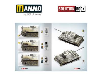 A.Mig 7901 Solution Box Mini - How To Paint Wwii German Winter Vehicles - image 2