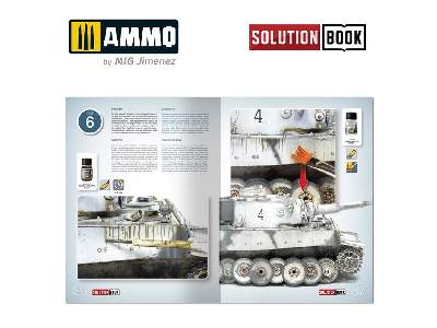 A.Mig 7901 Solution Box Mini - How To Paint Wwii German Winter Vehicles - image 11