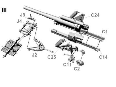 15 cm sFH 18 German heavy howitzer for mechanical traction - image 4