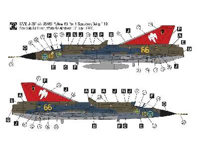 Saab J-35F Draken - image 4