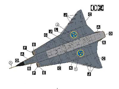Saab J-35F Draken - image 6