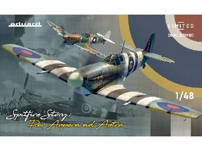 SPITFIRE STORY: Per Aspera ad Astra DUAL COMBO 1/48 - image 2