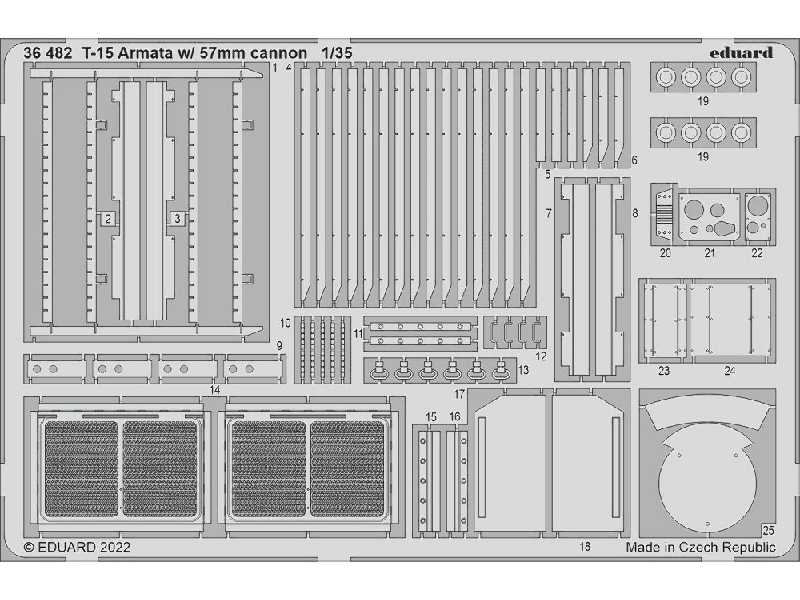 T-15 Armata w/  57mm cannon 1/35 - ZVEZDA - image 1